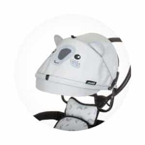 Triciclo con cappottina Pulse koala - CHIPOLINO - immagine 5