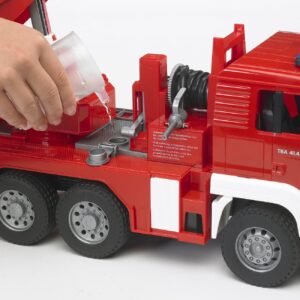 Autopompa pompieri luci e suono - BRUDER - immagine 5