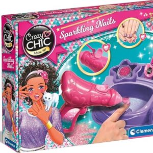 Set unghie scintillanti Crazy chic - CLEMENTONI - immagine 1