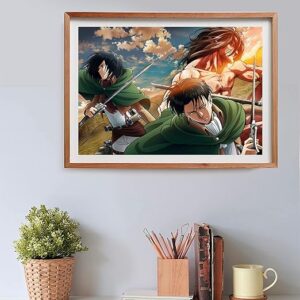 Puzzle Attack on Titan 2 500 pz - CLEMENTONI - immagine 2