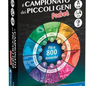 Il campionato dei piccoli geni pocket - CLEMENTONI - immagine 1