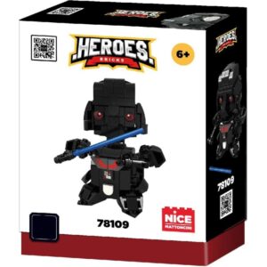 Heroes bricks black soldier - NICE - immagine 1