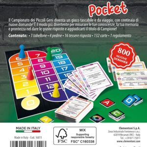 Il campionato dei piccoli geni pocket - CLEMENTONI - immagine 3