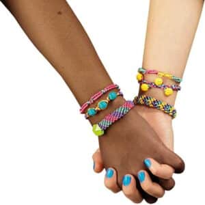 Set perline braccialetti dell'amicizia - CLEMENTONI - immagine 2