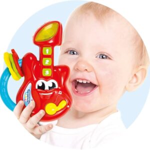 Sonaglino elettronico baby chitarra - CLEMENTONI - immagine 3