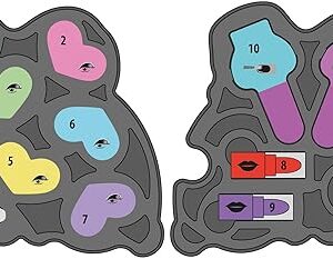 Trousse trucchi arcobaleno - CLEMENTONI - immagine 3
