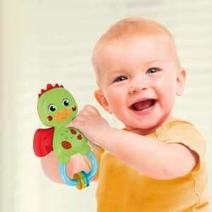 Sonaglino little dragon rattle - CLEMENTONI - immagine 3