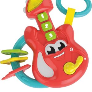 Sonaglino elettronico baby chitarra - CLEMENTONI - immagine 1