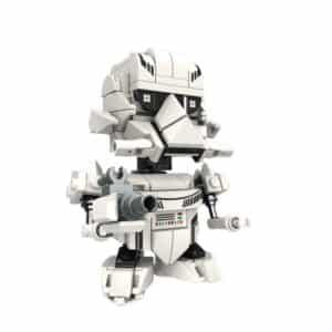 Heroes bricks white soldier - NICE - immagine 3