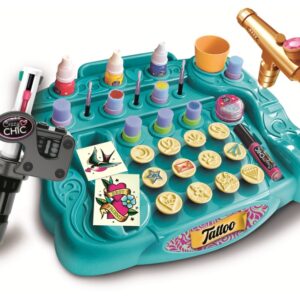 Il mio Laboratorio di tatuaggi Crazy chic - CLEMENTONI - immagine 8