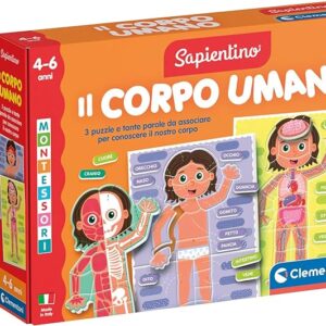Il Corpo Umano -Montessori - CLEMENTONI - immagine 1