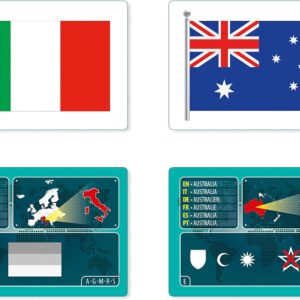 Il gioco delle bandiere - CLEMENTONI - immagine 2
