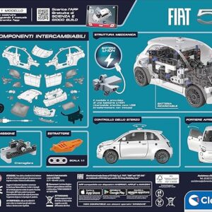 Fiat 500 elettrica - CLEMENTONI - immagine 9