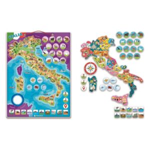 Quadro magnetico Italia - CLEMENTONI - immagine 2
