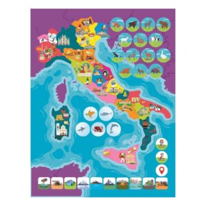Quadro magnetico Italia - CLEMENTONI - immagine 4