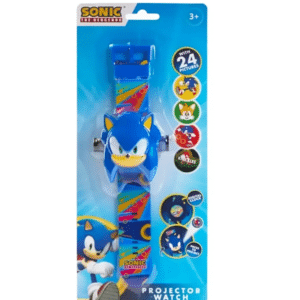 Orologio con proiettore Sonic - GRANDI GIOCHI - immagine 1