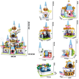 Fairytale castle 8 in 1 - VILLA GIOCATTOLI - immagine 2