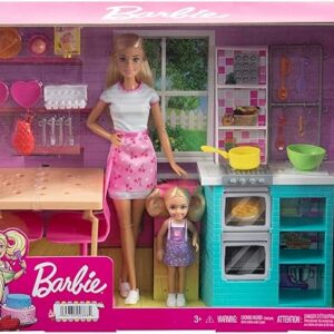 Barbie e Chelsea sister baking playset - MATTEL - immagine 5