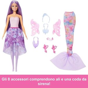 Barbie fantasy fashion set - MATTEL - immagine 4