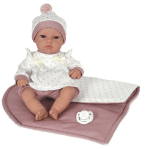 Bambola Emma con coperta - LOVE BEBE' - immagine 1