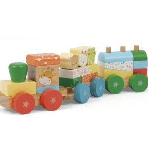 Trenino amici cuccioli - WOOD'N PLAY - immagine 2