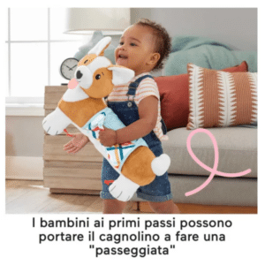 Cuscino Corgi Tummy time - FISHER PRICE - immagine 5