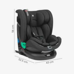 Seggiolino auto 40-150 cm i-Roll i-SIZE Grigio Chiaro - KIKKA BOO - immagine 6