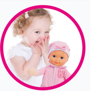 Passeggino con bambola - LOVE BEBE' - immagine 3