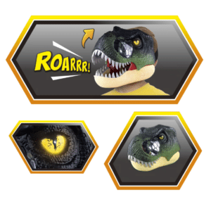 Dino mask con luci - INVINCIBLE HEROES - immagine 5