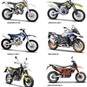 Assortimento Moto Cross 1:12 - BBURAGO - immagine 1