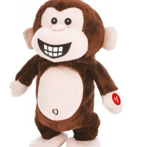 Peluche scimmietta ripete e cammina - DECAR - immagine 1