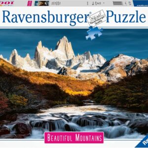 Puzzle 1000 pz - Highlights-Fitz Roy, Patagonia - RAVENSBURGER - immagine 1