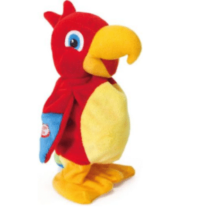 Peluche  Perry ripetix pappagallo 20 cm - DECAR - immagine 1