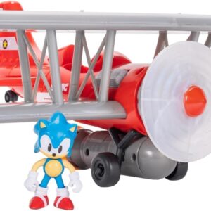 Sonic Tornado Biplano con personaggio articolato 6 cm - JAKK PACIFIC - immagine 2
