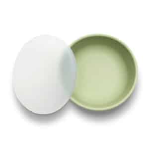 Ciotola sottovuoto in silicone con coperchio - verde - LORELLI - immagine 2