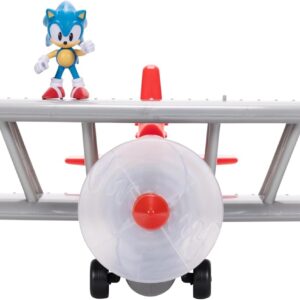 Sonic Tornado Biplano con personaggio articolato 6 cm - JAKK PACIFIC - immagine 3