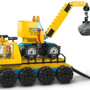 Camion da cantiere e gru con palla da demolizione - LEGO - immagine 2