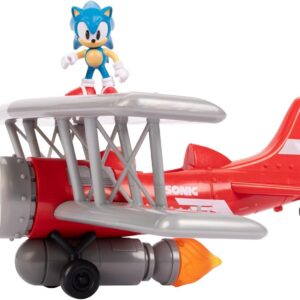 Sonic Tornado Biplano con personaggio articolato 6 cm - JAKK PACIFIC - immagine 7