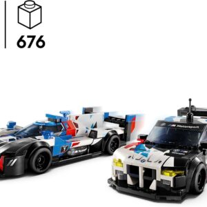 Auto da corsa BMW M4 GT3 e BMW M Hybrid V8 - LEGO - immagine 6