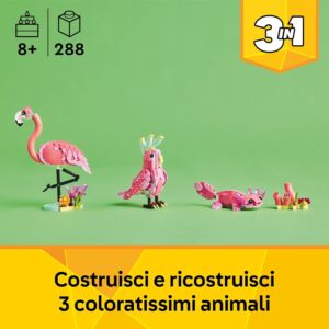 Fenicottero rosa Creator - LEGO - immagine 11