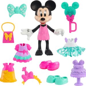 Minnie Fabulous Fashion Doll - Sweet Party - JUST PLAY - immagine 6