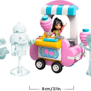 Bancarella di zucchero filato e scooter - LEGO - immagine 10