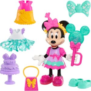 Minnie Fabulous Fashion Doll - Sweet Party - JUST PLAY - immagine 7