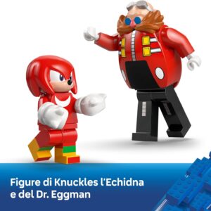 Knuckles vs. il Mech Egg Crusher del Dr. Eggman - LEGO - immagine 2