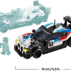 Auto da corsa BMW M4 GT3 e BMW M Hybrid V8 - LEGO - immagine 2