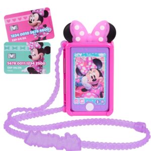 Minnie Mouse Cellulare e porta carte con tracolla - JUST PLAY - immagine 3