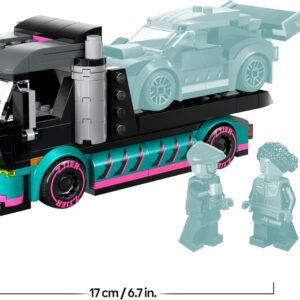 Auto da corsa e trasportatore - LEGO - immagine 3