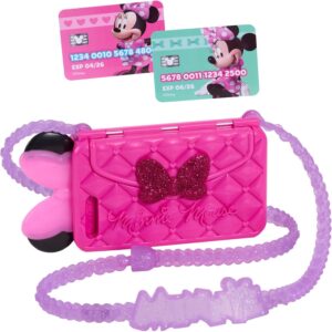 Minnie Mouse Cellulare e porta carte con tracolla - JUST PLAY - immagine 2