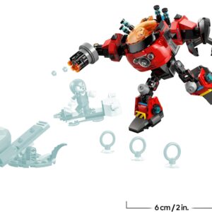 Knuckles vs. il Mech Egg Crusher del Dr. Eggman - LEGO - immagine 3