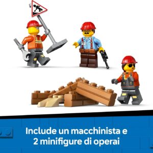 Bulldozer giallo - LEGO - immagine 4